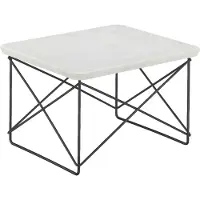 Vitra Occasional Ltr Sivupöytä / Musta - Sivupöydät & Apupöydät Carrara-marmori Carrara White - 20119519