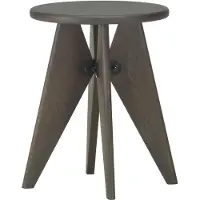 Vitra Tabouret Bois Jakkara Tumman Tamminen - Jakkarat Umpipuu Dark Oak - 4055737343001