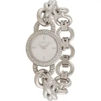 Furla Analoginen kello 'Meridiana' hopea / valkoinen