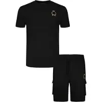 SikSilk Juoksupuku kullankeltainen / musta