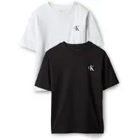 Calvin Klein 2-Pack Monogram Top Ss - White - 140