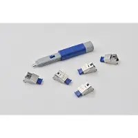 Smartkeeper Basic "LAN Cable" Lock 2 dunkelblau 5 Stk.+Key (NC13PKDB)
