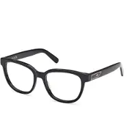 GCDS GD5054 53/17/140 Kiiltävä musta etuosa asetaatti UNISEX GD5054