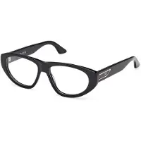 GCDS GD5049 54/15/145 Kiiltävä musta etuosa asetaatti UNISEX GD5049