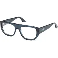 GCDS GD5048 54/17/145 Kiiltävä sininen etuosa asetaatti UNISEX GD5048