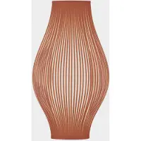 ACB Mirta pöytävalaisin 51cm Terrakotta LED E27 johtokytkin