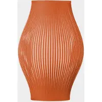 ACB Mirta pöytävalaisin 36cm Terrakotta LED E27 johtokytkin