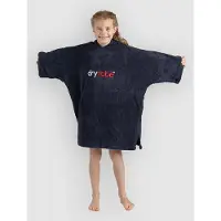 Dryrobe Towel Robe Organic Kids 5-9 Surf Poncho navy Koko Uni