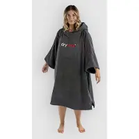 Dryrobe Towel Robe Organic Cotton Surf Poncho sininen, L