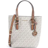 Michael Kors Käsilaukku norsunluu / ruskea / pueblo