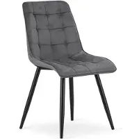 Hobby Hall Ruokapöydän tuoli Split, 88x46x40 cm, harmaa