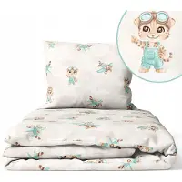 ANKRAS Vauvan pussilakanasetti 135x100 MyBaby, 2-osainen