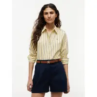 Tommy Hilfiger Summer Poplin Regular Shirt - Yellow - 34
