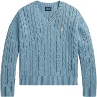 Ralph Lauren Pusero - Neulottu - Cassidy Blue - - 8-10 v (128-140) - Puserot