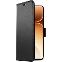 Screenor Honor 600/600 Pro Näytönsuoja Älykäs lompakkokotelo (Musta)