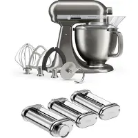 KitchenAid Artisan Plus yleiskone, 4,7 litraa, ja pastasarja, medallion silver