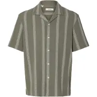 Selected Paita 'SLHSAL' khaki / valkoinen