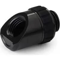 Alphacool Apex Grip Adapter 45°, OT/IT, G1/4, kierrettävä, musta