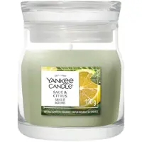 Yankee candle Sage & Citrus tuoksukynttilä Signature 110 g