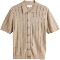 Next Neuletakki tummabeige