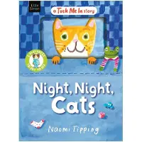 Simon & Schuster Night, Night, Cats: With 5 play pieces to put to bed