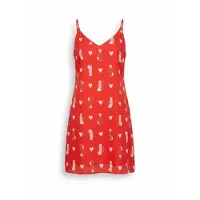 Manii’ta lacitta Kesämekko 'Loungewear dress' punainen
