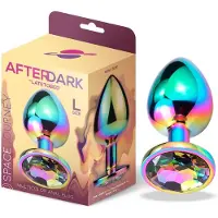 Afterdark Space Journey metallinen anaalitappi kivellä L