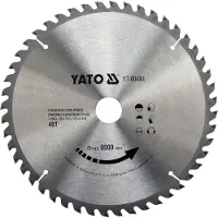YATO Katkaisuterä puulle YT-60484; 250x30 mm; Z48