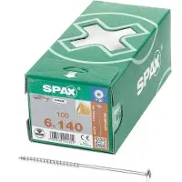 Spax Puurakennusruuvit T-Star 6x140 mm TX30 Wirox Wirox