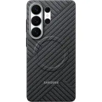 Samsung Galaxy S26 Ultra Carbon Magnet -suojakuori, harmaa