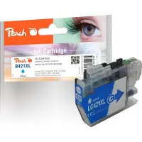 Peach PI500-374, Korkea (XL) värintuotto, Syaani, 10 ml, 1 kpl, 0 sivua, Kertapakkaus