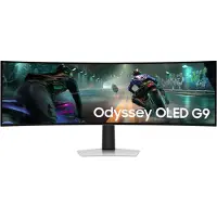 Samsung S49DG910SU, 124,5 cm (49"), 5120 x 1440 pikseliä, Dual QHD, OLED, 0,03 ms, Hopea (LS49DG910SUXEN)