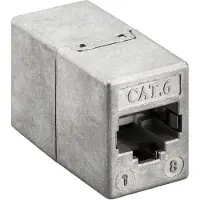 Goobay LAN STP CAT 6 LAN -liitin - Hopea - 0cm