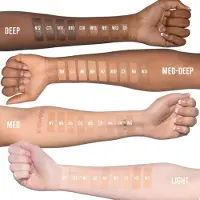 BPerfect Cosmetics Chroma Cover Matte mattapinnan antava nestemäinen meikkivoide sävy W2 30 ml