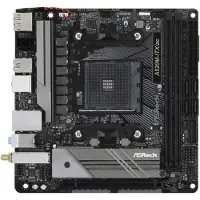 Asrock A520M-ITX/ac -emolevy, AMD A520, AM4, Mini-ITX, DDR4