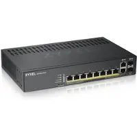 Zyxel GS1920-8HPV2 - Hallittava PoE+-kytkin, musta