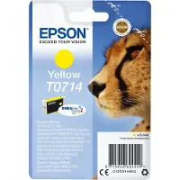 Epson t0714 5.5ml yellow ink cartridge for stylus dx9400 sx115 sx210 sx215 sx218 sx415 sx515 sx610 stylus office bx310 bx610