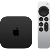Apple TV 4K, , A15, 64 GB, AVC, H.264, HEVC, M4V, MP4, MPEG4, AAC, AC3, AIFF, EAC3, FLAC, HE-AAC, MP3, MP3 VBR, WAV, GIF, HEIF, JPEG, TIFF (MN873FD/A)
