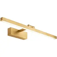 Toolight Kylpyhuoneen seinä LED-valaisin APP1864-1W 60 cm BRUSH GOLD
