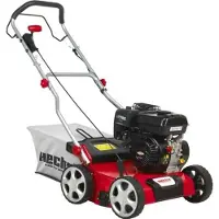 HECHT 5676 GRASS VERTICATOR FOR GRASS AREATOR 2in1 POWER 4.5 HP B&S Briggs & Stratton 750E + 2 ROLLERS METAL HOUSING