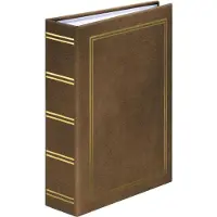 Hama London Slip-in Album for 200 Photos with a Size of 9x13 cm brown
