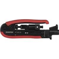 Knipex Puristustyökalu eristettyihin kaapelisilmukoihin ja koskettimiin 974020SB; 175 mm