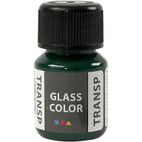 Creativ Company Glass Color Transparent Paint - Brilliant Green 30ml