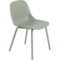 Muuto Fiber Outdoor Ruokailutuoli Dusty Green