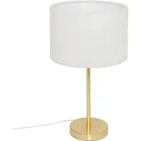 Atmosphera Lampa stołowa z kloszem boucle TINA, pituus 49 cm