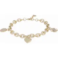 Sno of sweden Rule Charm Brace Gold Clear Onesize