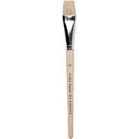 Creativ Company Wooden brushes - Nr. 20 Short Kahva 12pcs.