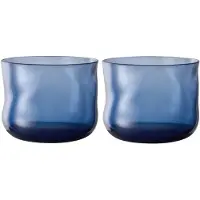 Paveau - Swirl Tumbler Lasi 24 cl 2 kpl Midnight