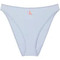 Calvin Klein High Leg Bikini - Blue - S