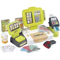 Smoby Large Cash Register - Green - ONE SIZE